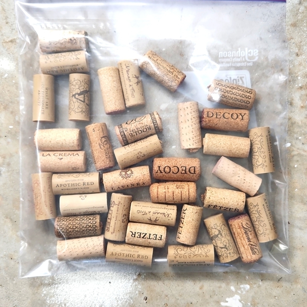 Lot of Cork Bottle Stoppers